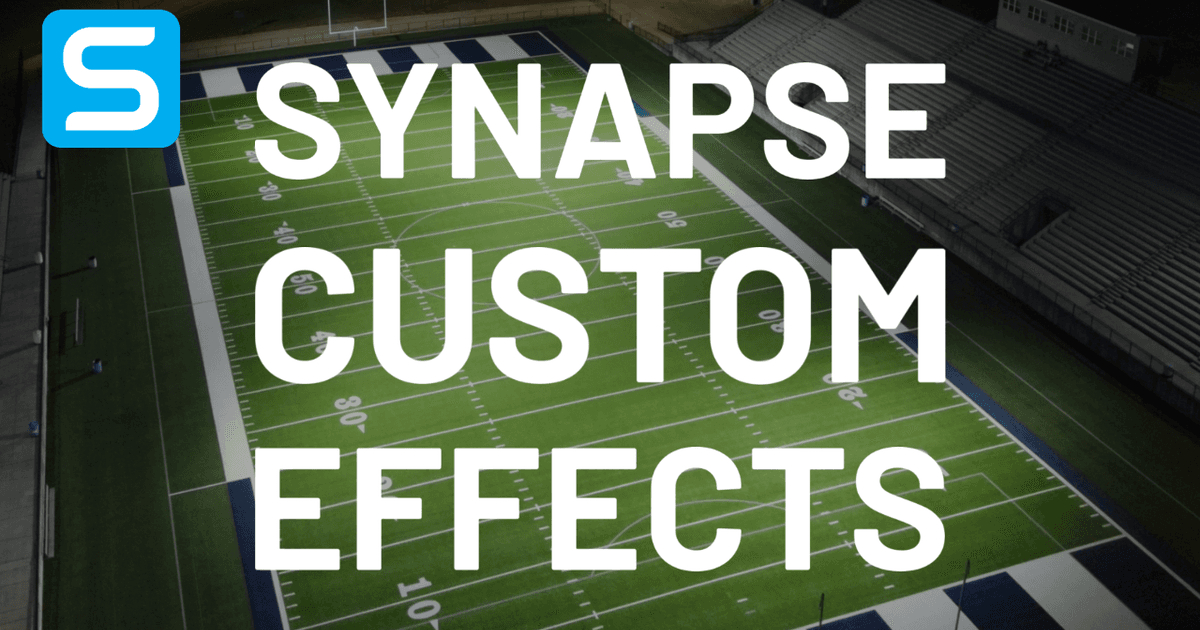 Synapse Wireless | Synapse Custom Lighting Effects