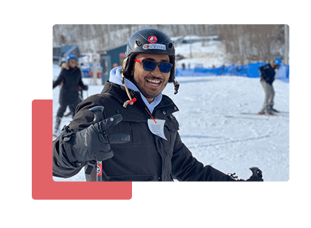 Fiercely Canadian - Skiing - net2phone Canada - Business VoIP Phone System