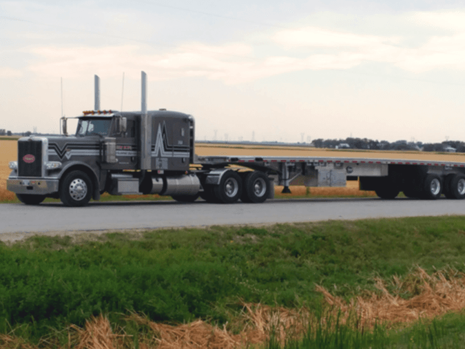 Large transport truck - new hope transport - net2phone Canada - Business VoIP Phone System