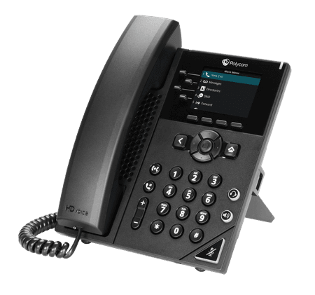 VVX 250 Poly Phone - net2phone Canada - Business VoIP Phone System