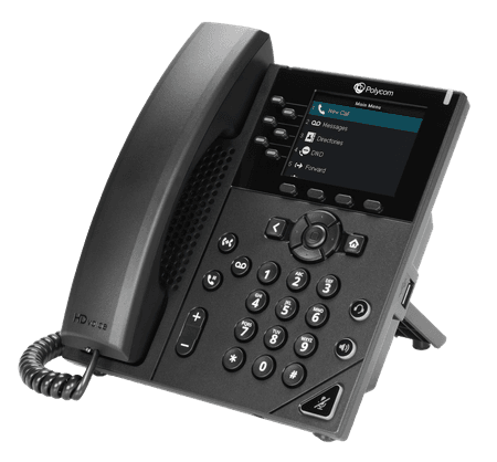 VVX 350 - Poly Phone - net2phone Canada - Business VoIP Phone System