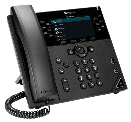 VVX 450 Poly Phone - net2phone Canada - Business VoIP Phone System