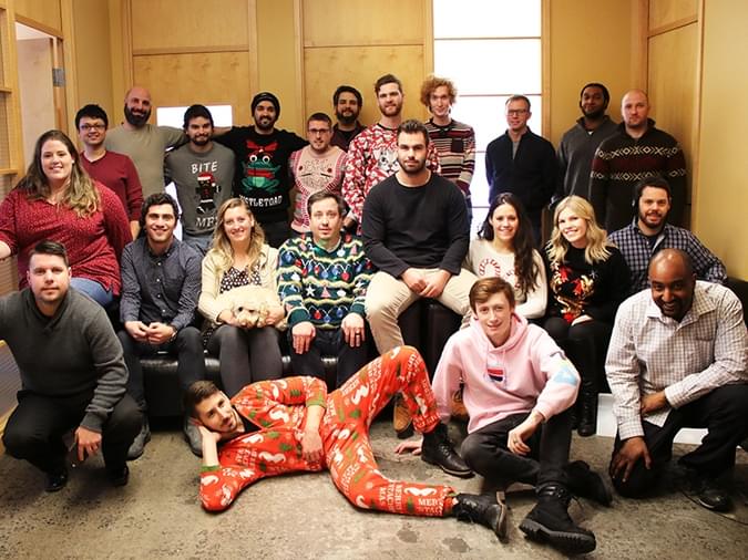 net2phone canada team during holidays