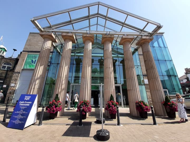 Hall M entrance at Harrogate Convention Centre