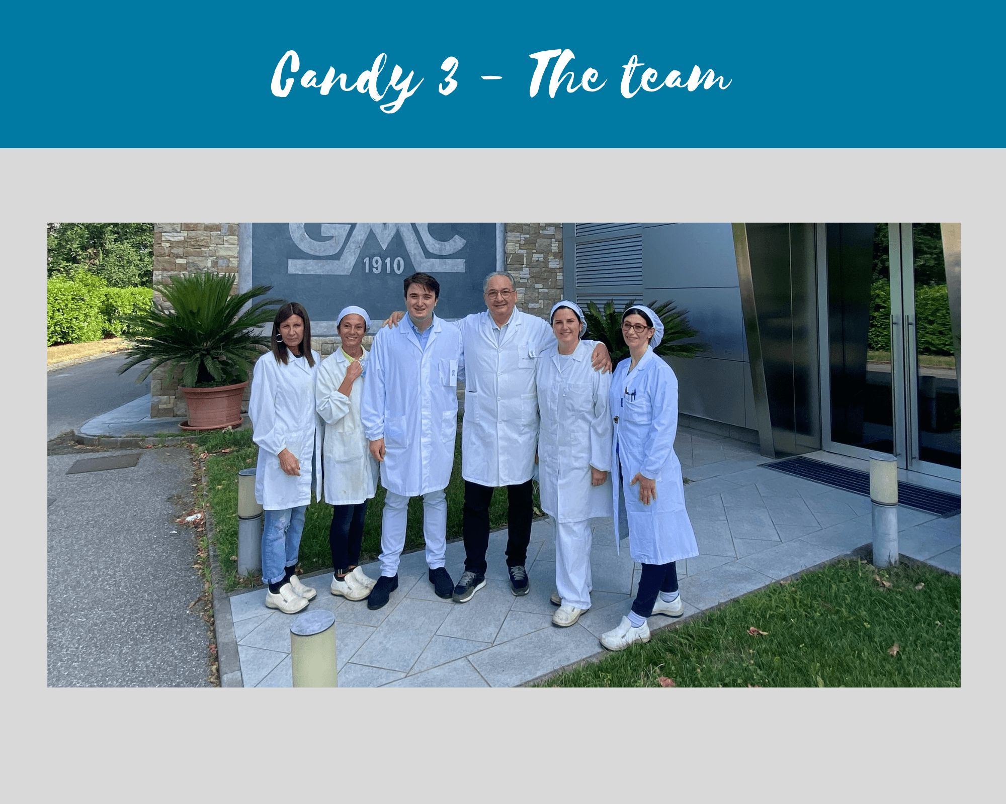 Candy 3 - The team