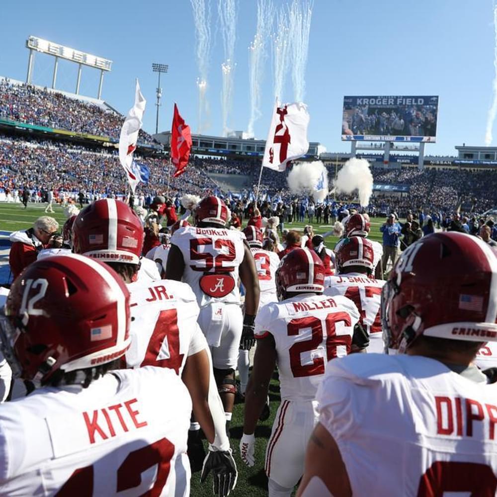The University of Alabama football team takes the field against Kentucky at Kroger Field in Lexington, KY on Saturday, Nov 11, 2023. Alabama News