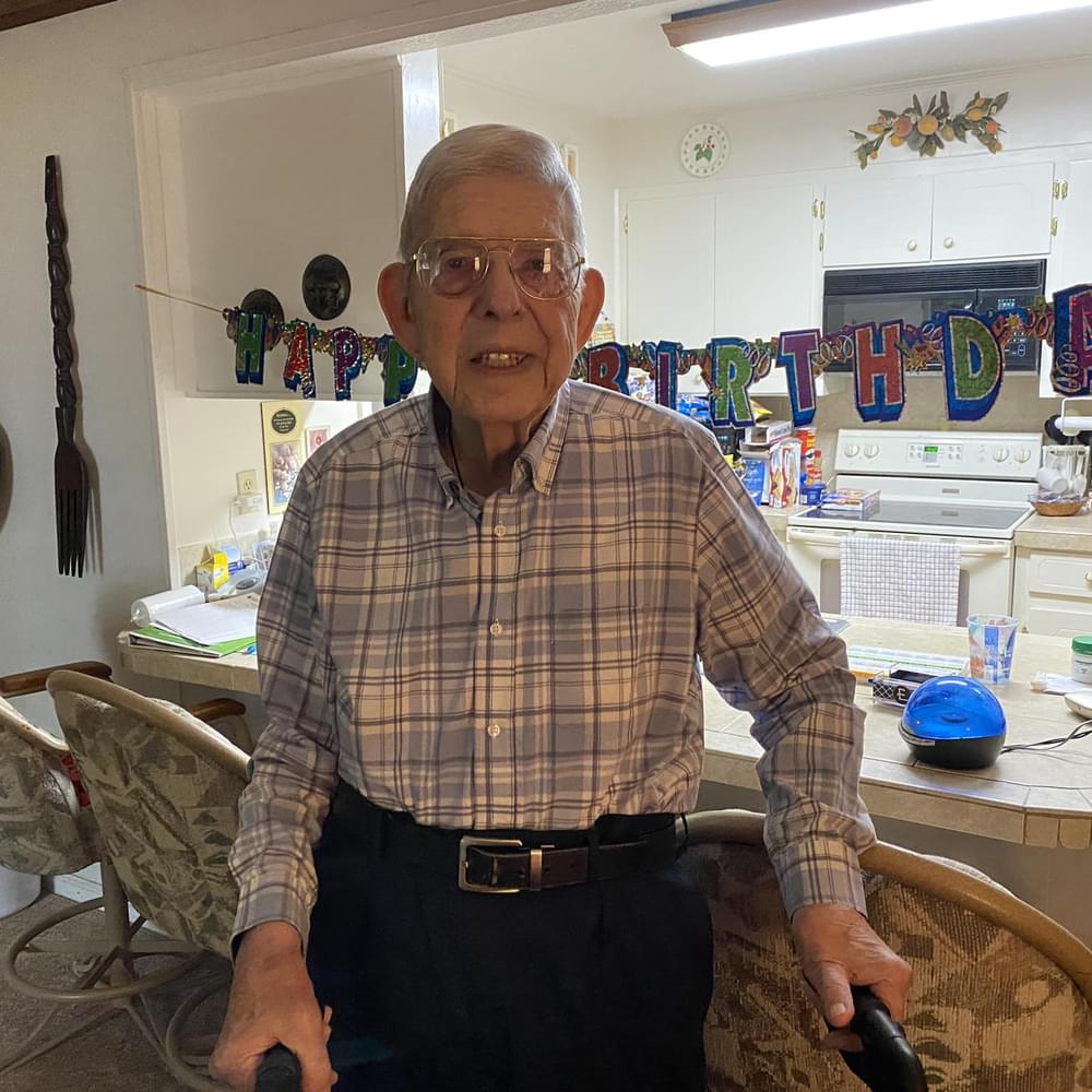 George Landry on his 93rd birthday. Alabama News