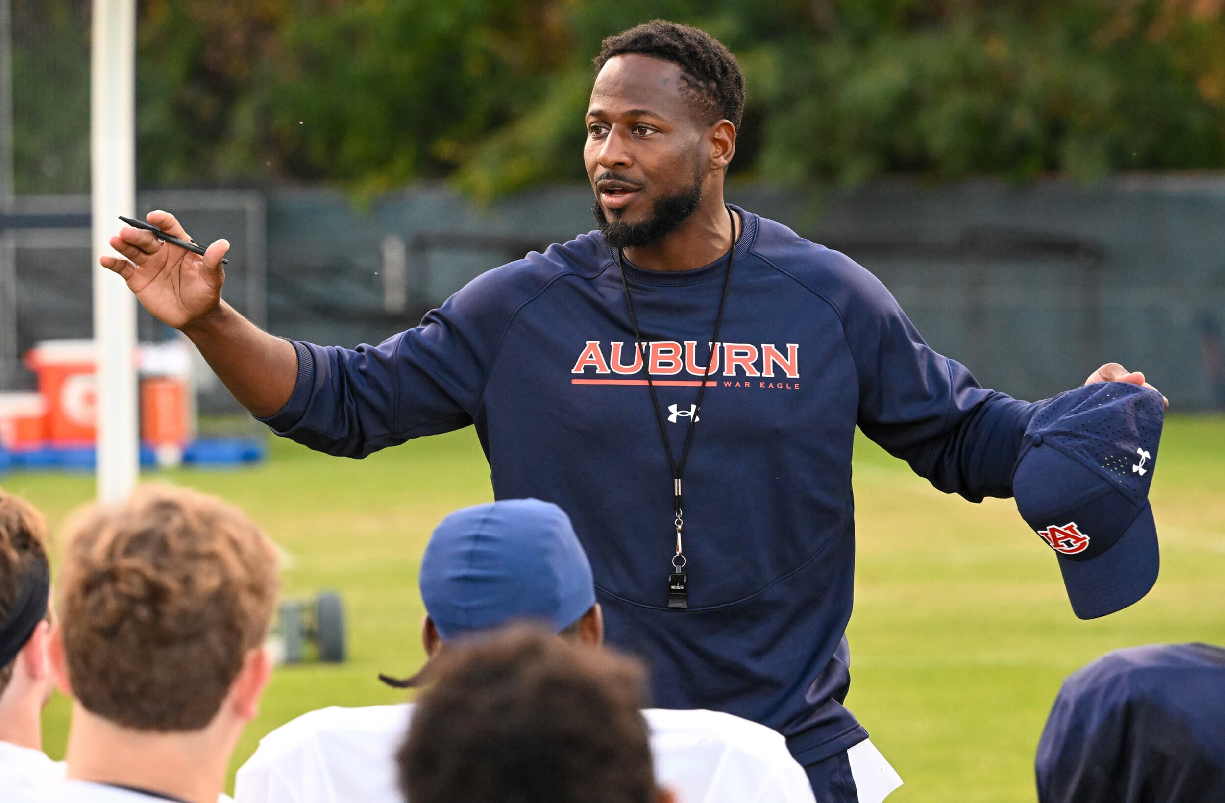 Auburn prepares for first game under Cadillac; Interim coach hopes to 'play  hard, compete'