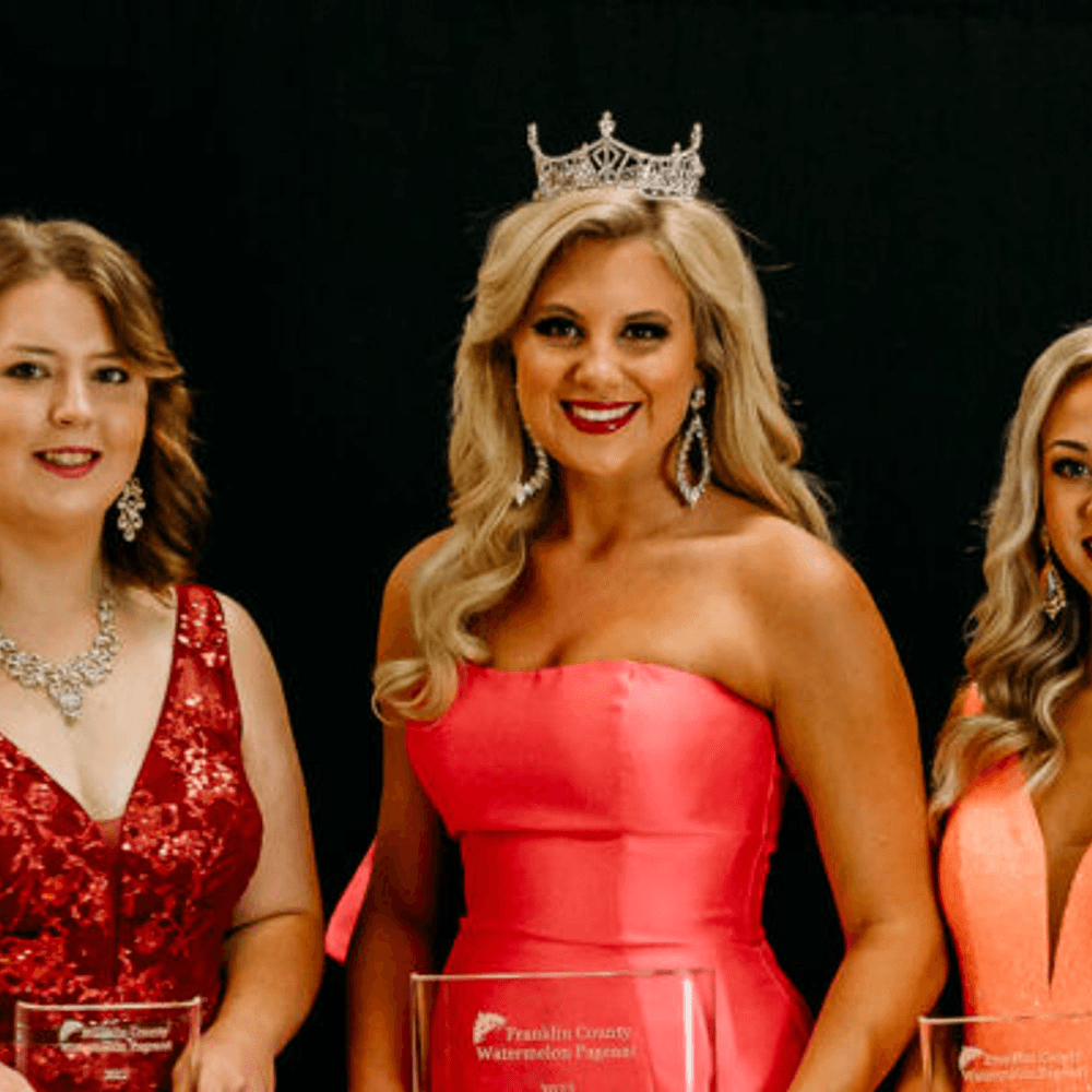 2022 Franklin County Watermelon Festival Pageant Queens from Franklin Co Chamber web