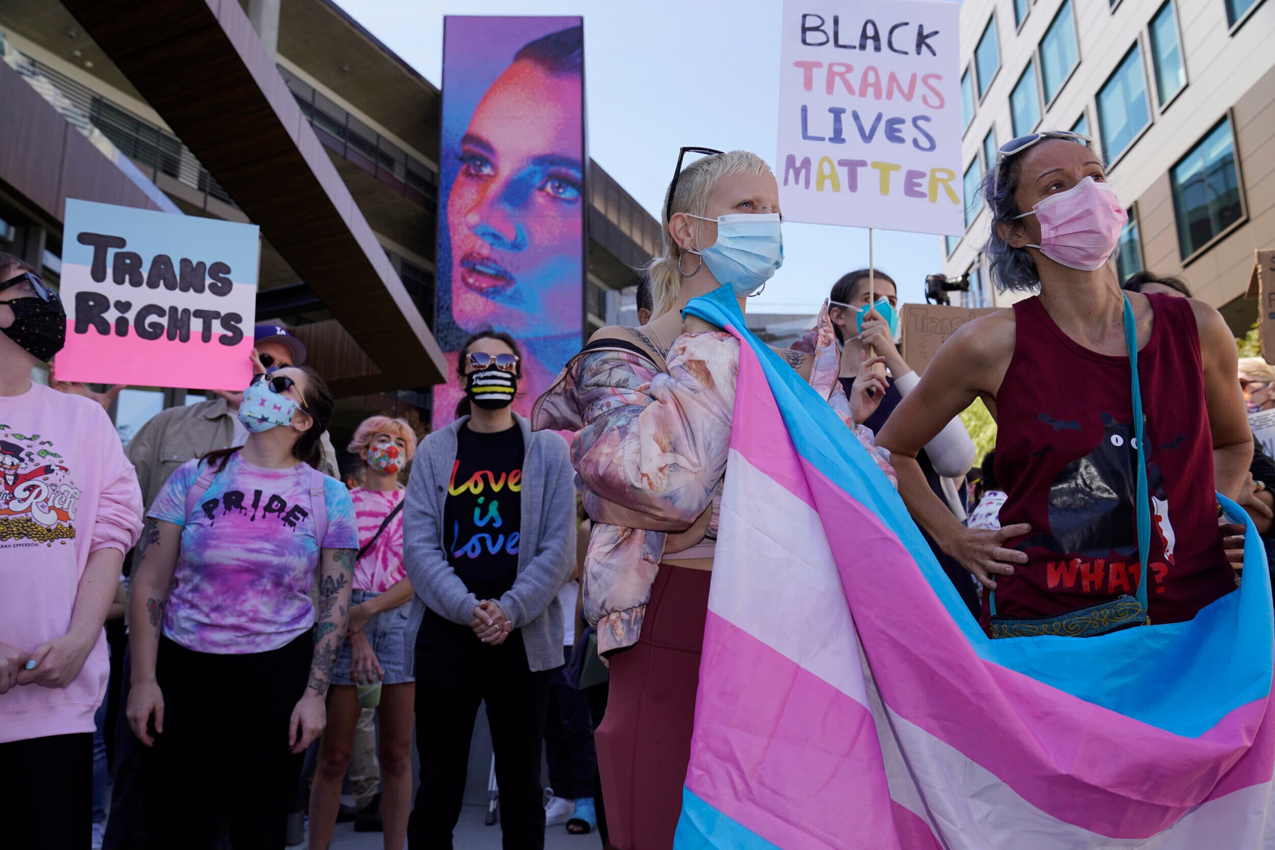 Transgender protest