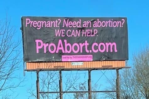 Abortion Billboard