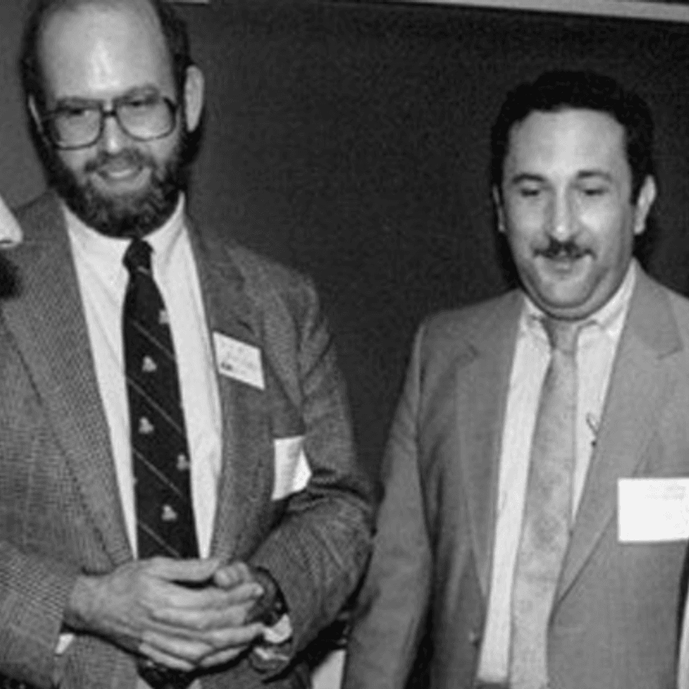 Burton Blumert Lew Rockwell David Gordon and Murray Rothbard left to right from Wikipedia