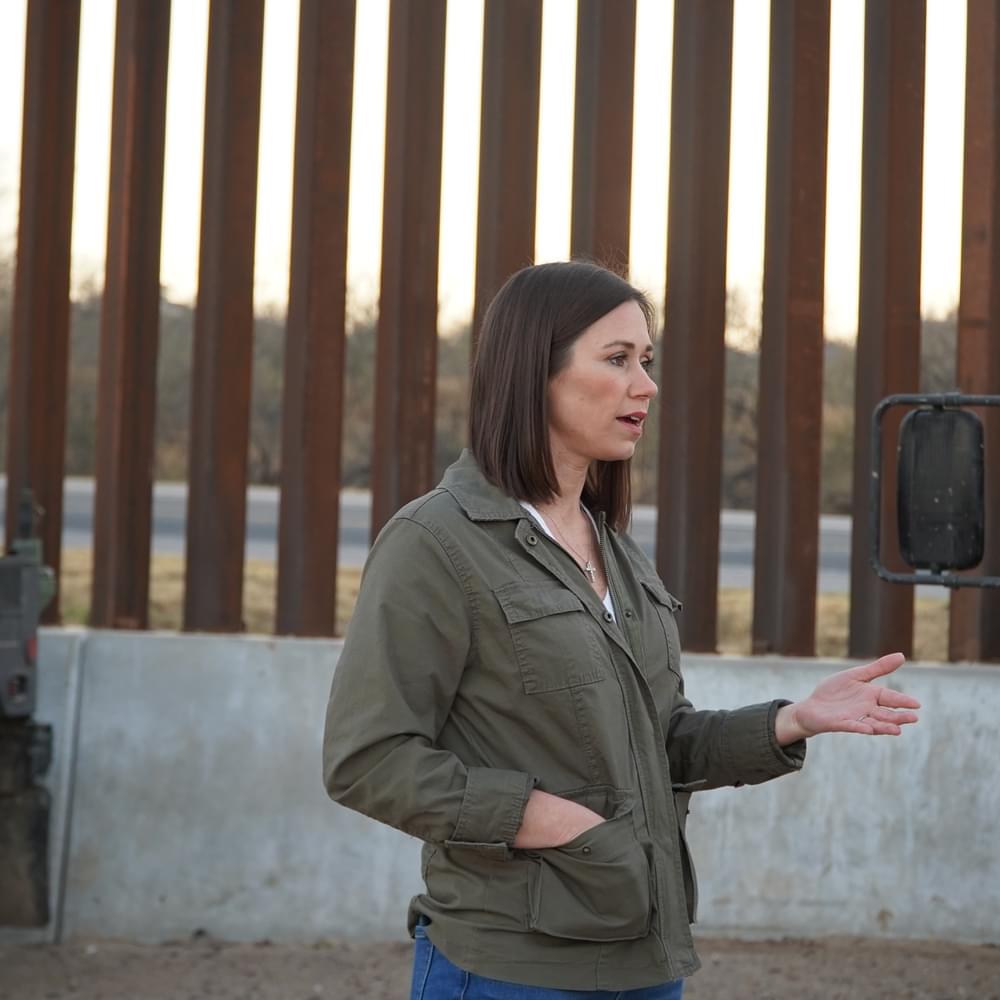 Katie Britt at the southern border