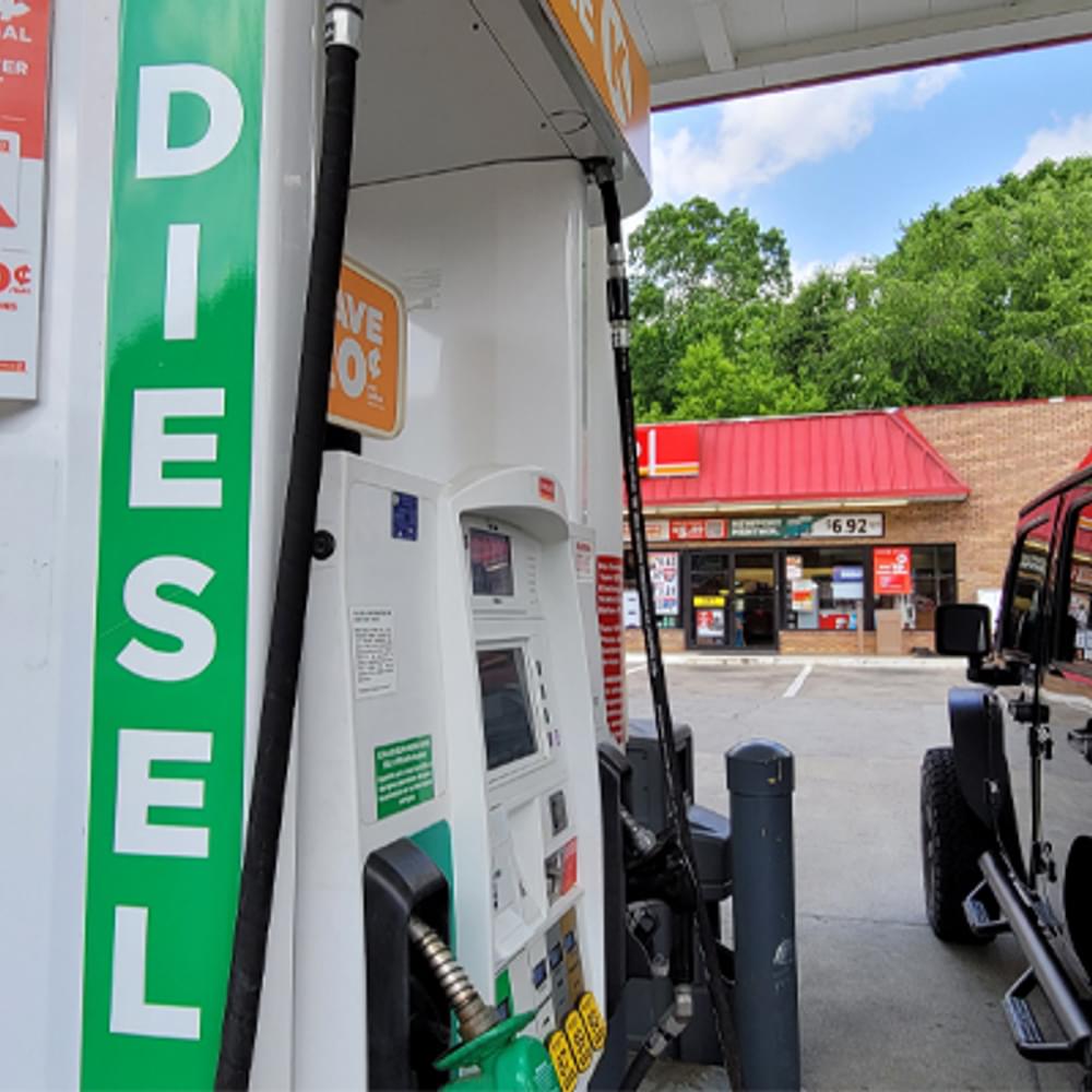 Diesel pump in Clay Alabama Photo Erica Thomas