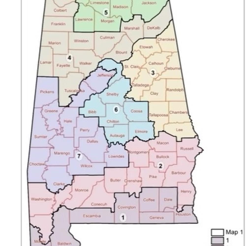 map Alabama News