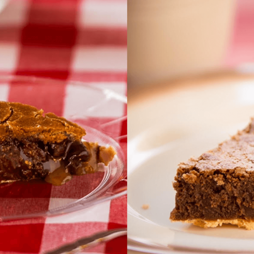 Fudge and Toll House Pies from Mike Graham