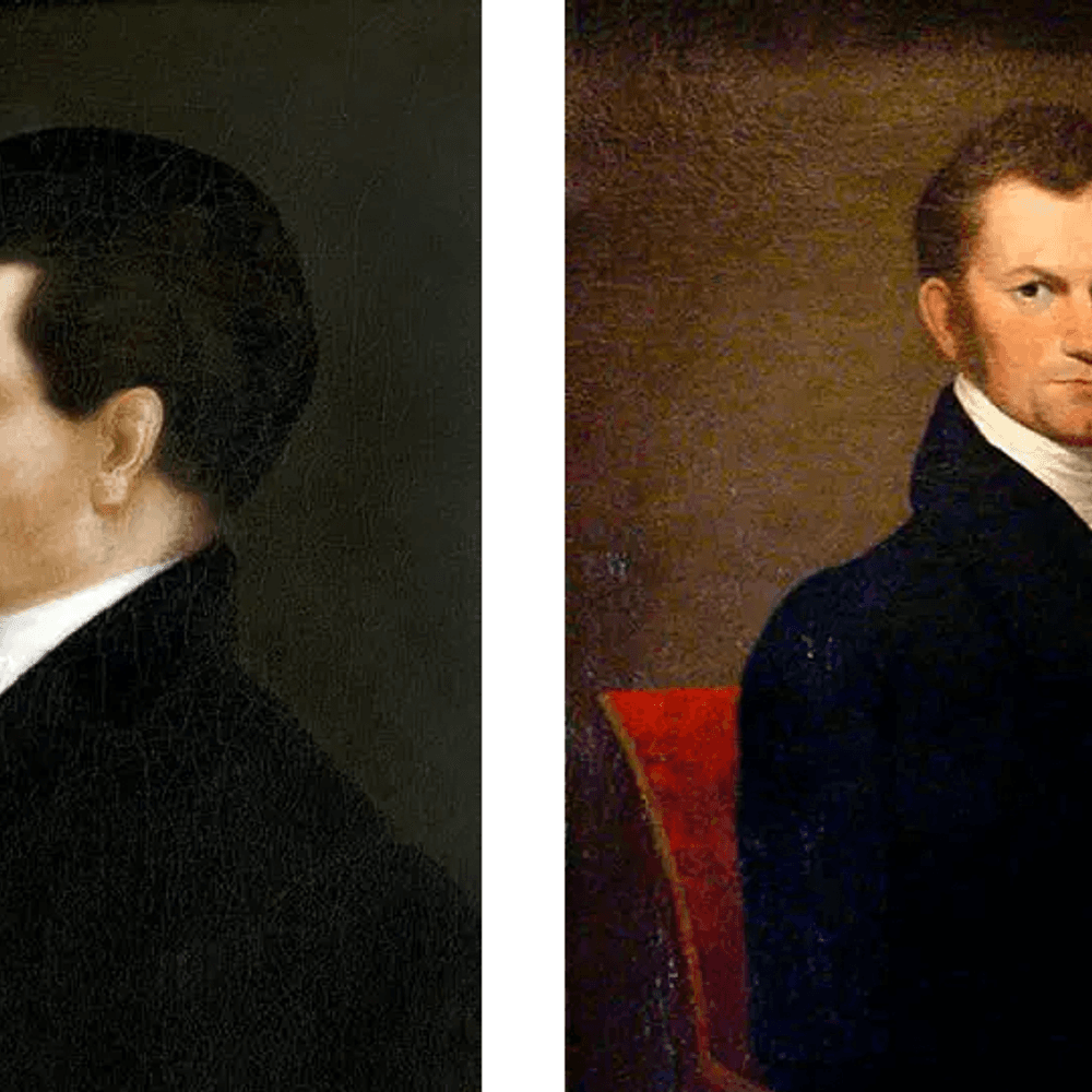 Gov William Wyatt Bibb left and Gov Thomas Bibb right Alabama News