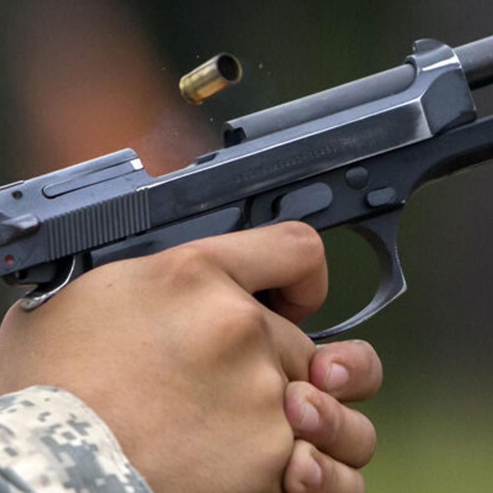 Gun pistol Beretta AP Photo by Stephen B Morton Alabama News