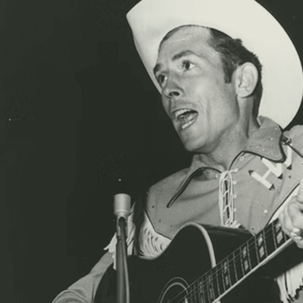 Hank Williams Photo from the Country Music Hall of Fame website