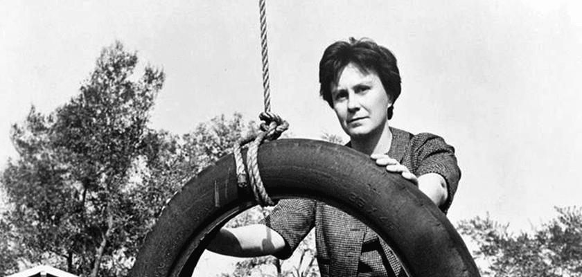 Harper Lee in 1961 Photo from the Encyclopedia of Alabama