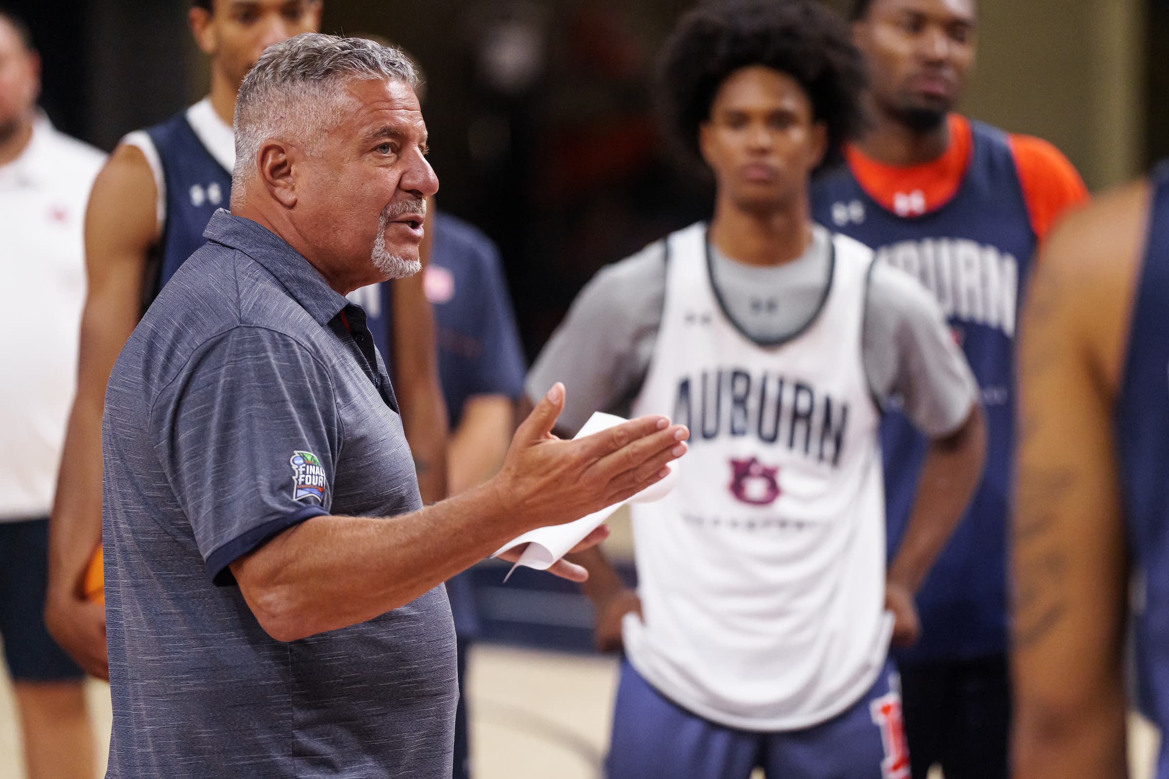 Head Coach Bruce Pearl 20230926 MBB First Practice ZB 0007