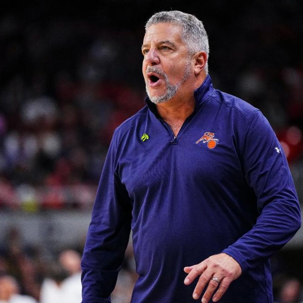 Head Coach Bruce Pearl during the game between the Mississippi State Bulldogs and the #21 Auburn Tigers at Neville Arena in Auburn, AL on Saturday, Jan 14, 2023. Alabama News