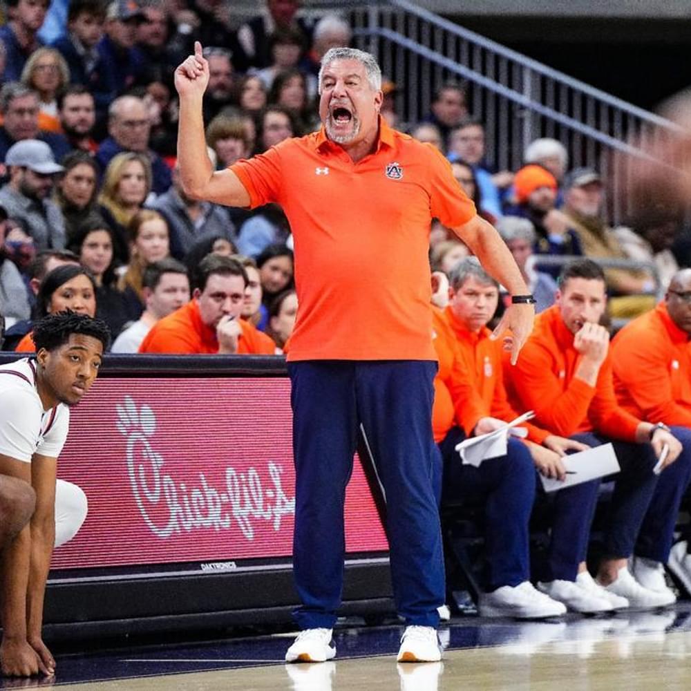 AUBURN, AL - JANUARY 09 - Head Coach Bruce Pearl during the game between the #16 Auburn Tigers and the Texas A&M Aggies at Neville Arena in Auburn, AL on Tuesday, Jan. 9, 2024. Alabama News