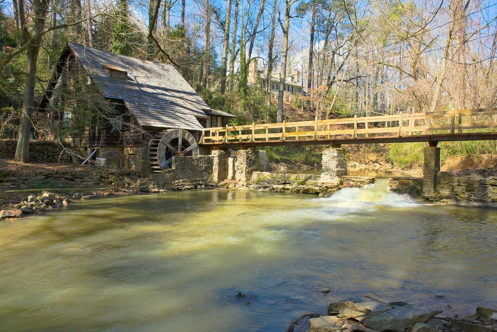 Old Mill in Mountain Brook Alabama