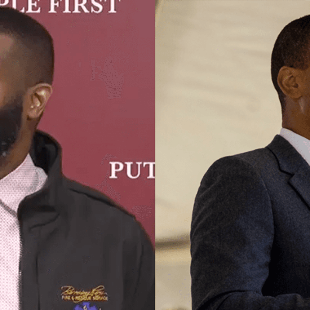 Randall Woodfin left and Steven Reed right Alabama News