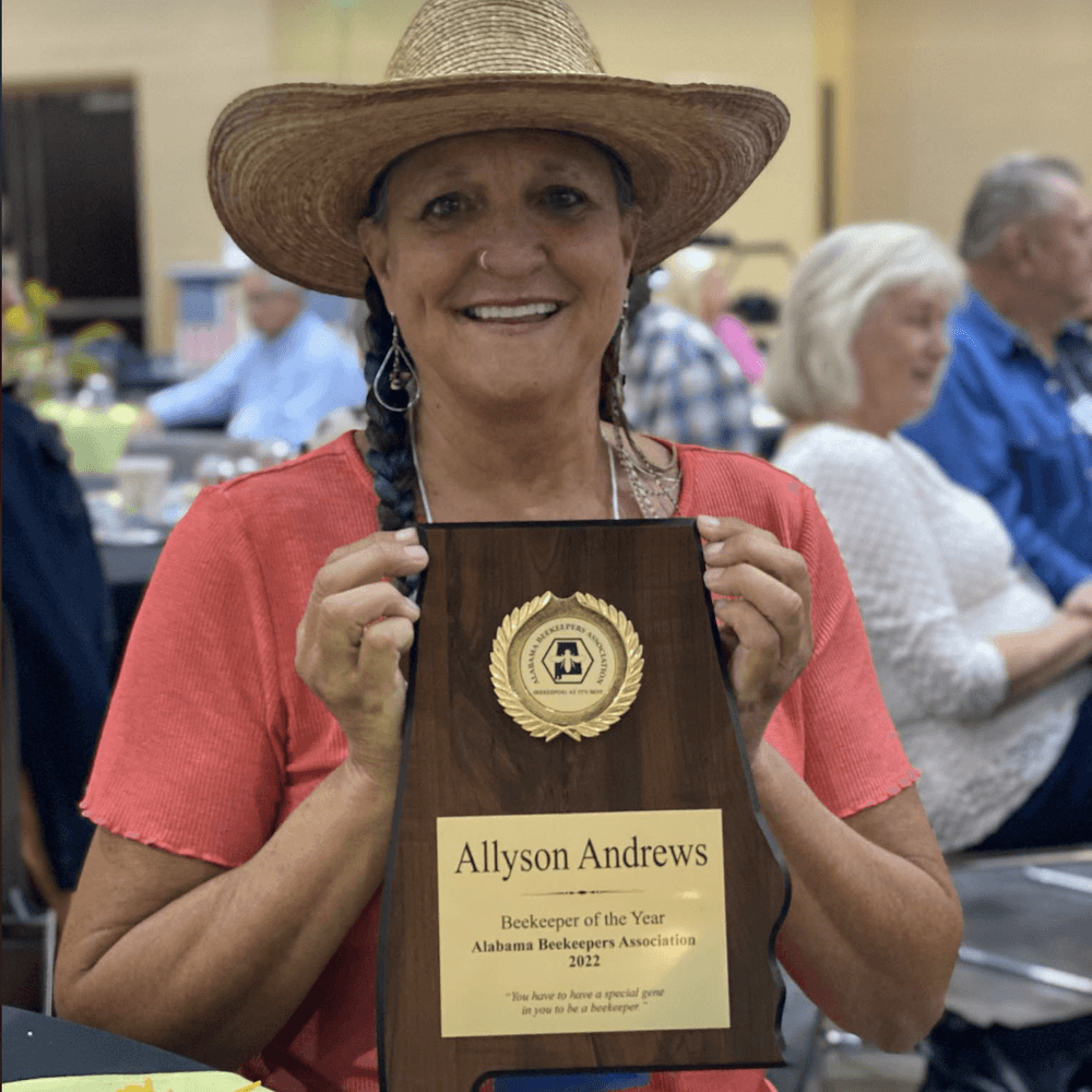 Allyson Andrews, Beekeeper of the Year