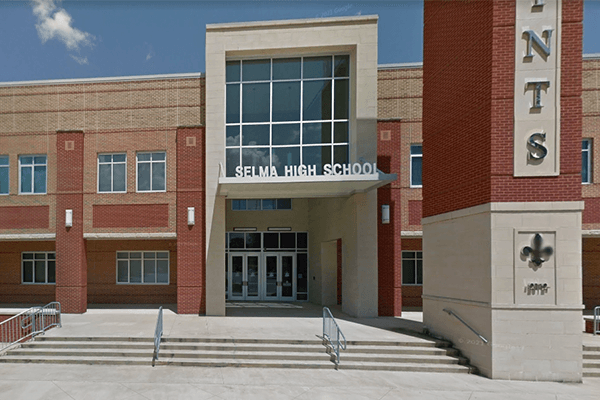 Selma High School Photo from Google Maps