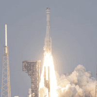 Starliner launches into space