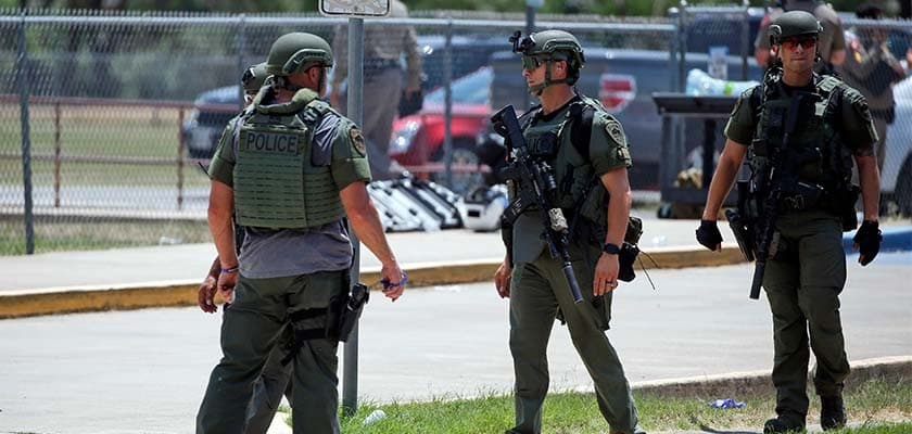 Texas school Shooting Law Enforcement police