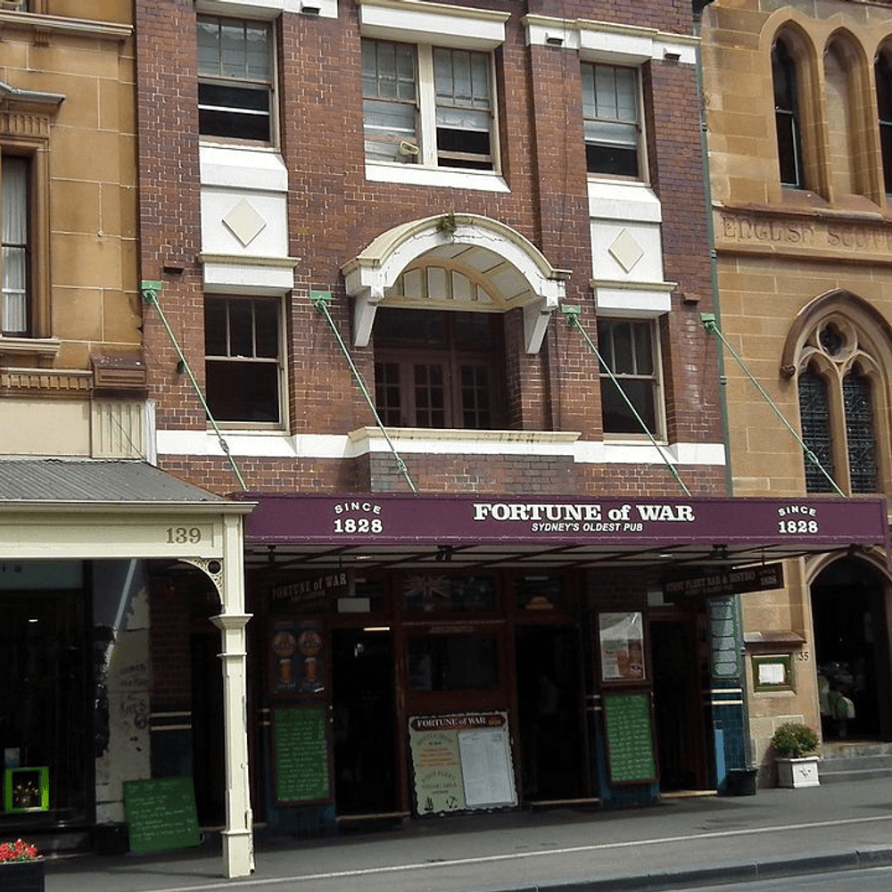 The Fortune of War Hotel Sydneys oldest pub Alabama News