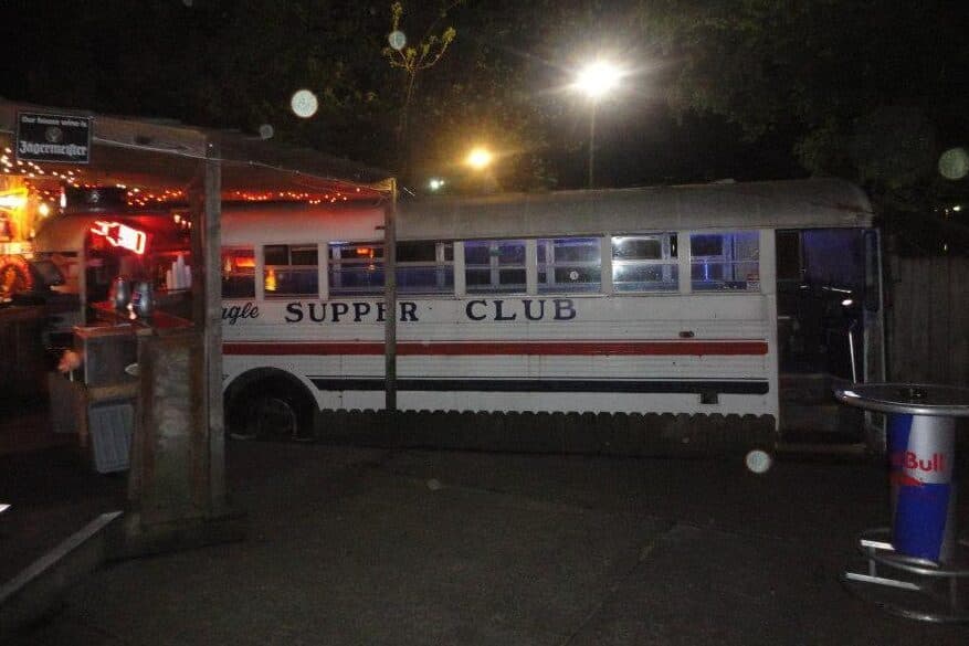 War Eagle Supper Club bus
