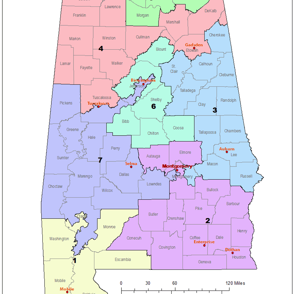 Alabama congressional districts 2016 Alabama News