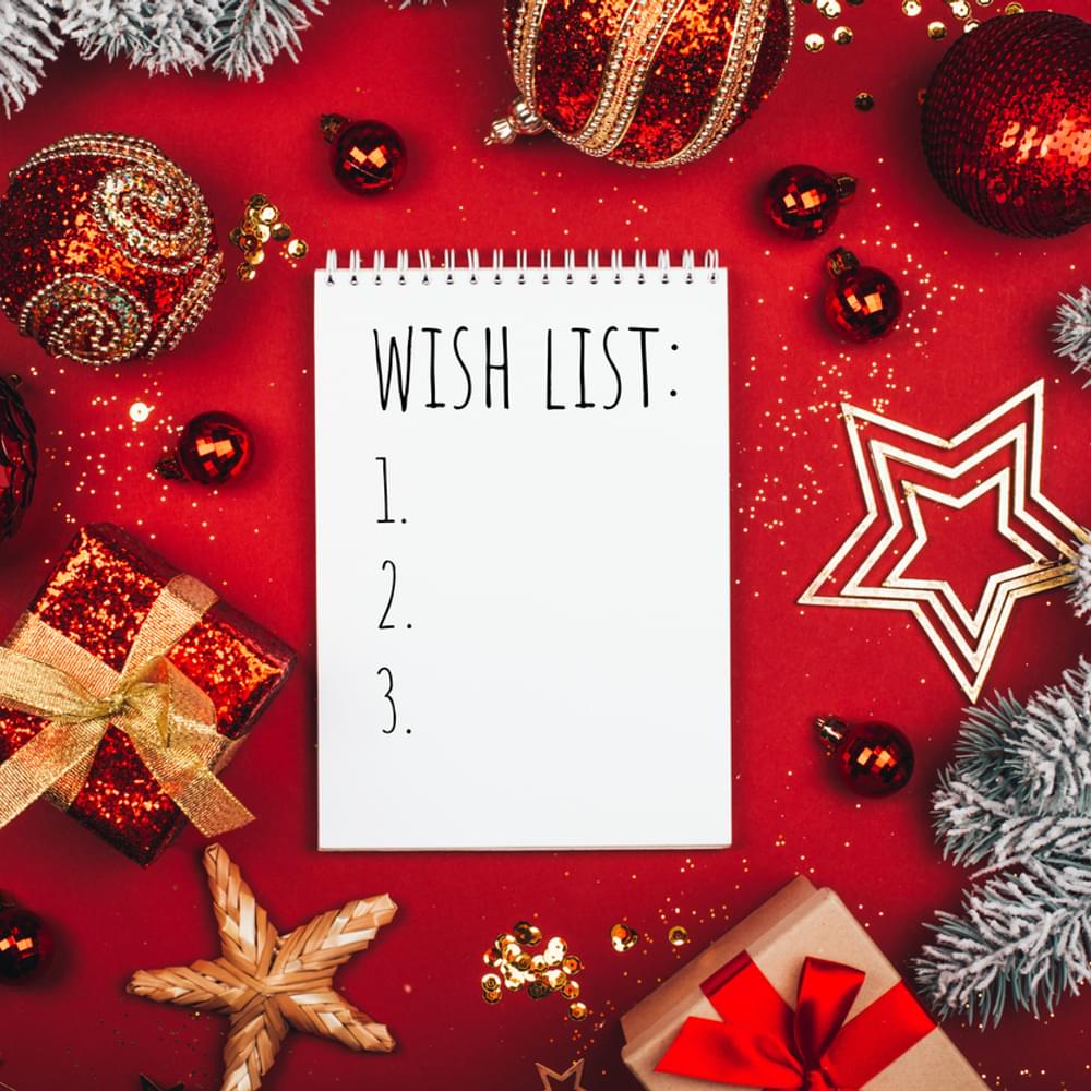 Christmas wish list
