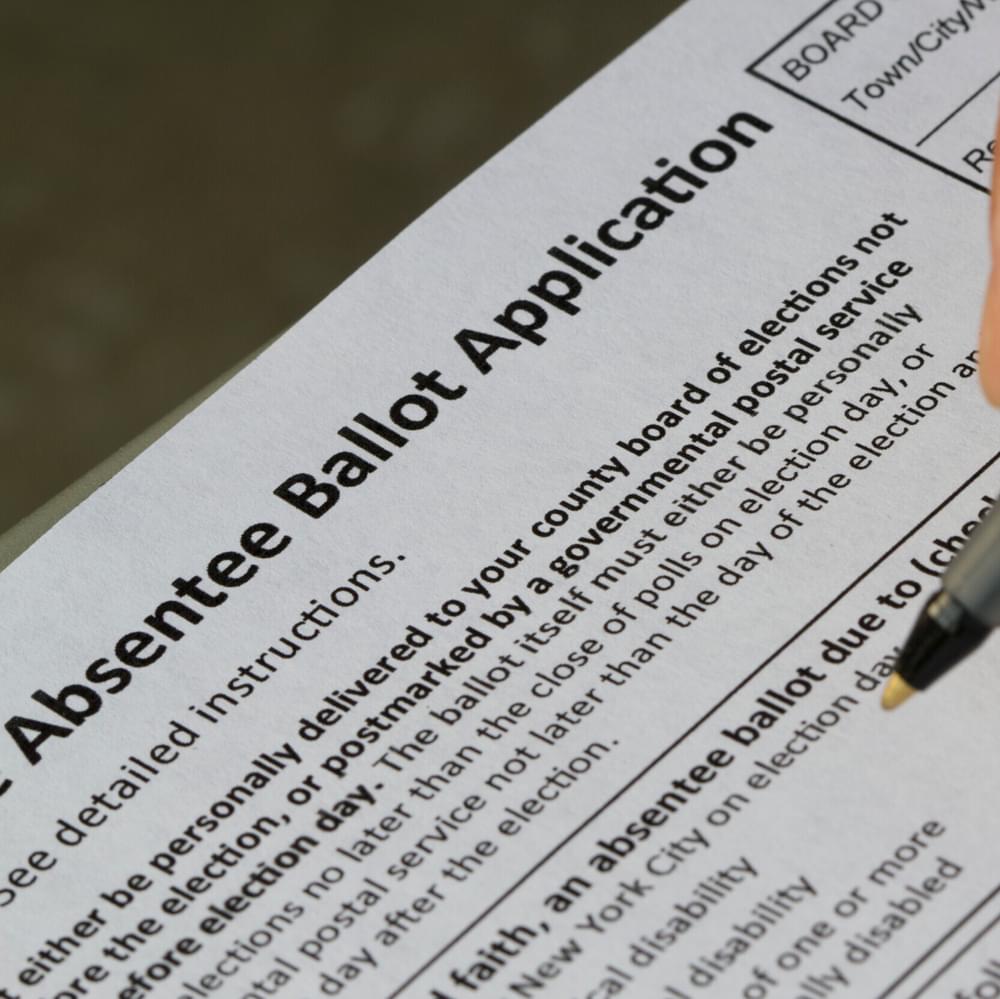 Absentee ballot application Alabama News