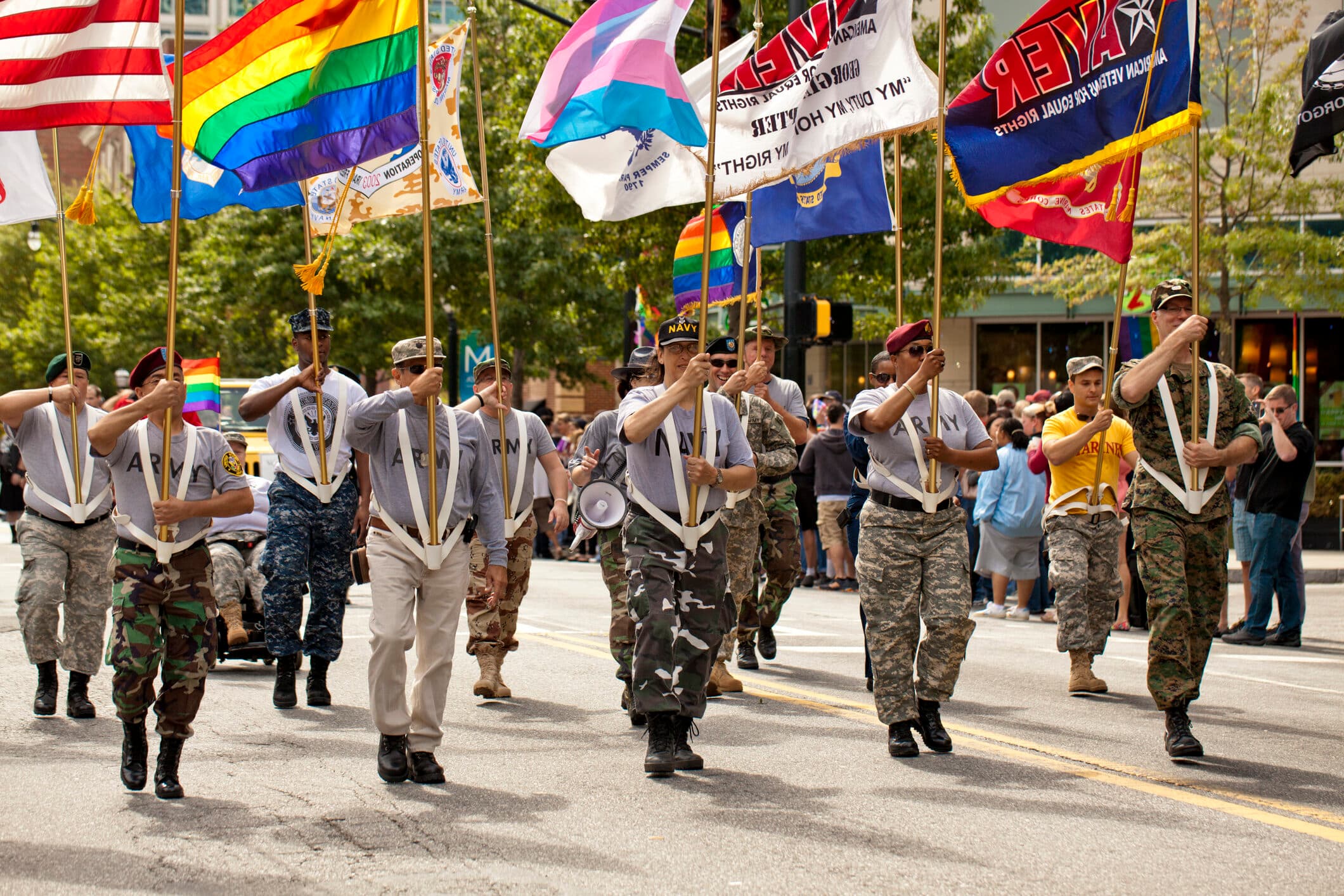 gay flag army