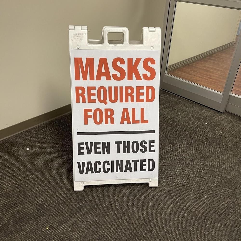 Masks required