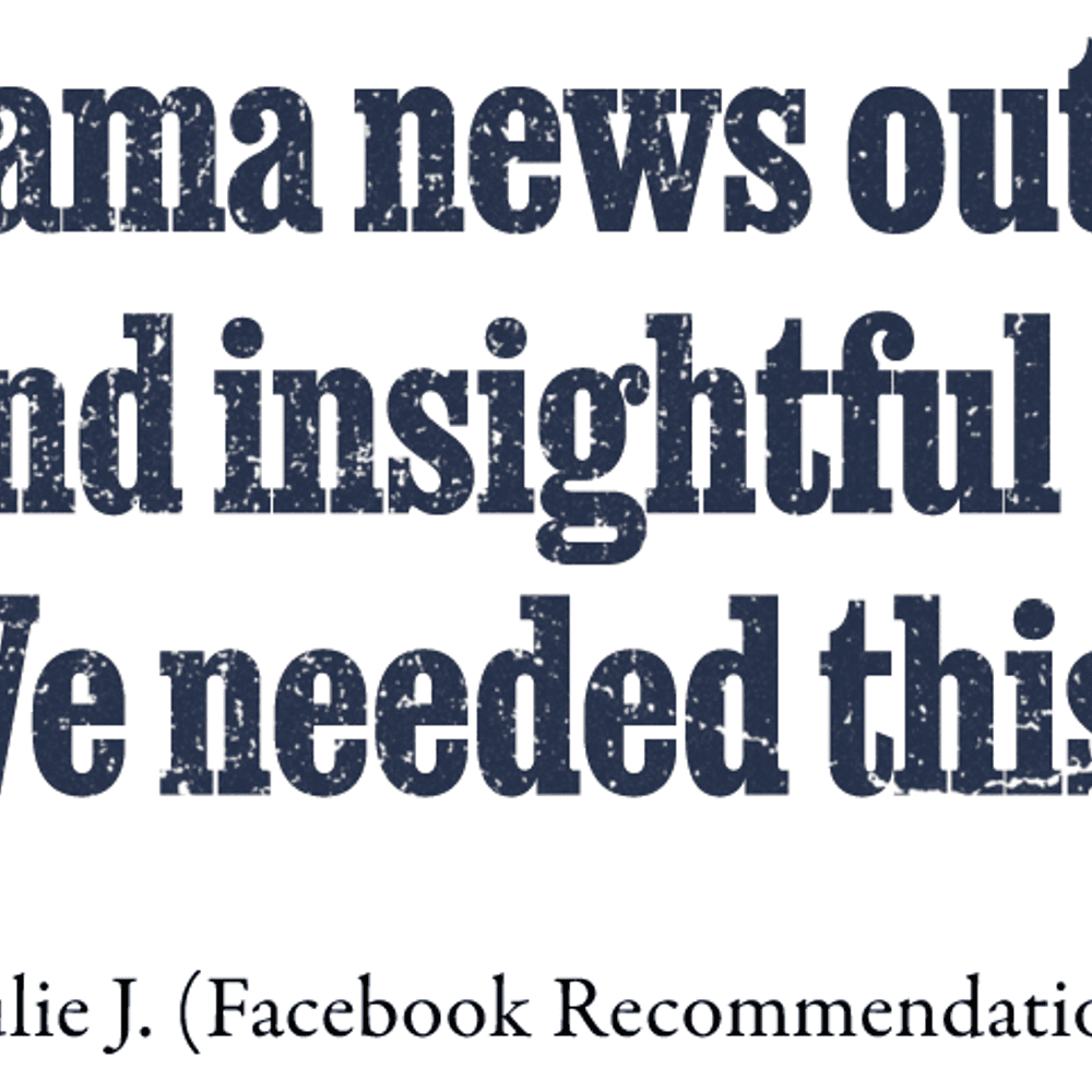 Newsletter sign up quote1 Alabama News