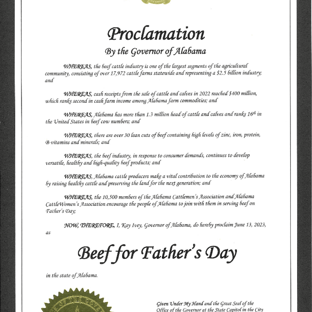 Proclamation Alabama News