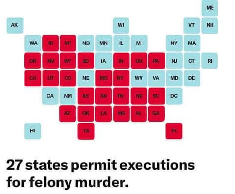 ACLU Article Explores the Use of the Death Penalty Against Those Who Have Not Killed