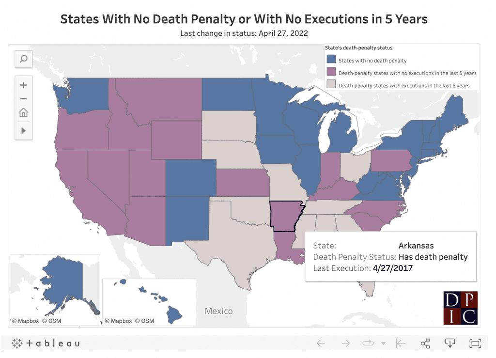 Arkansas Marks Five Years Since End of 2017 Execution Spree