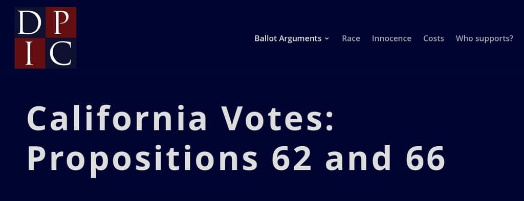 Pro-Death Penalty Referenda Prevail in 3 States; Kansas Retains 4 Justices Attacked for Death Penalty Decisions