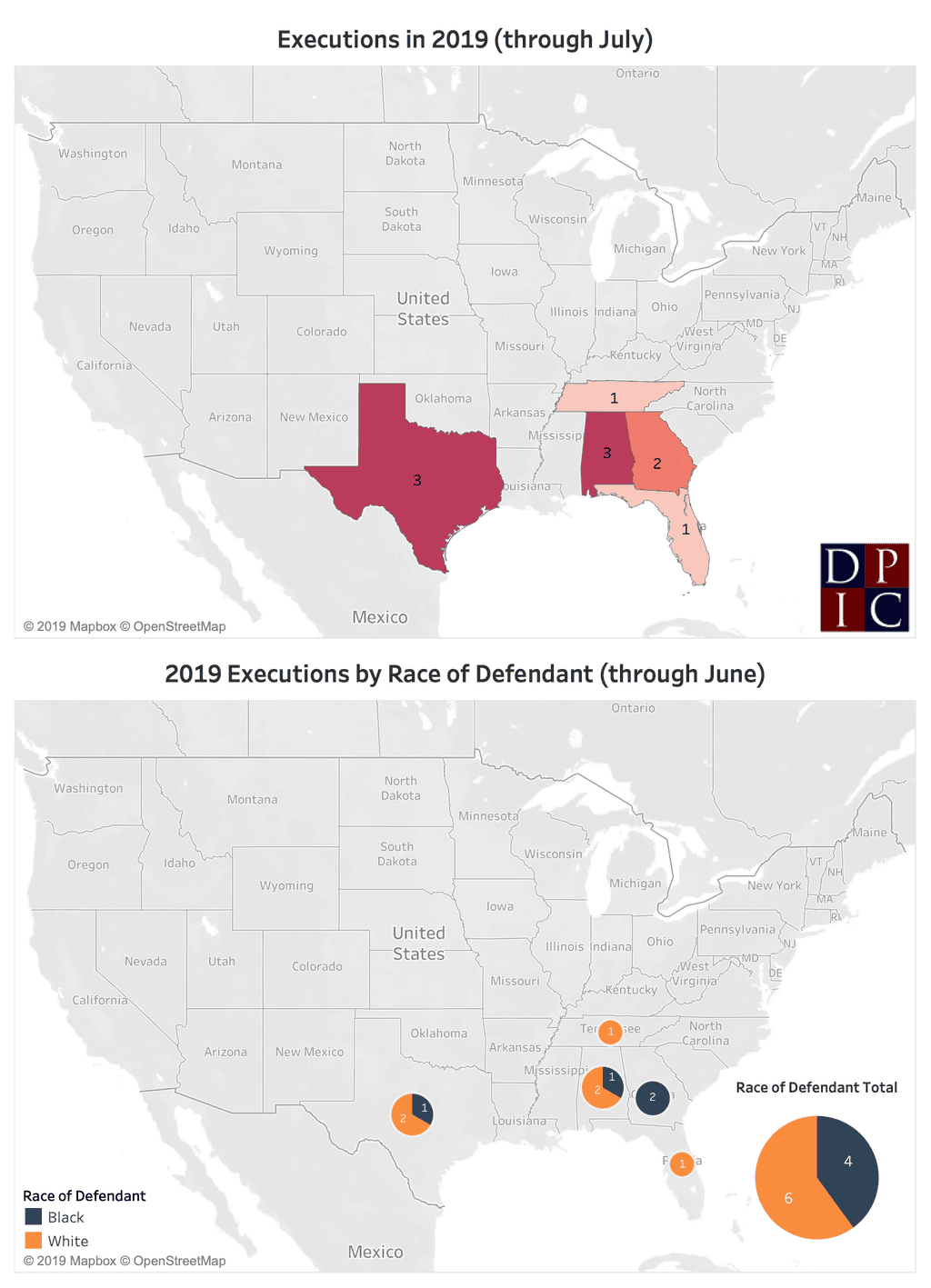 DPIC MID-YEAR REVIEW: At Midpoint of 2019, Death Penalty Use Remains Near Historic Lows