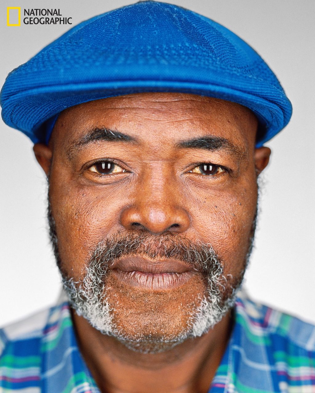 Kwame Ajamu. National Geographic photo by Martin Schoeller for Sentenced to death, but innocent.