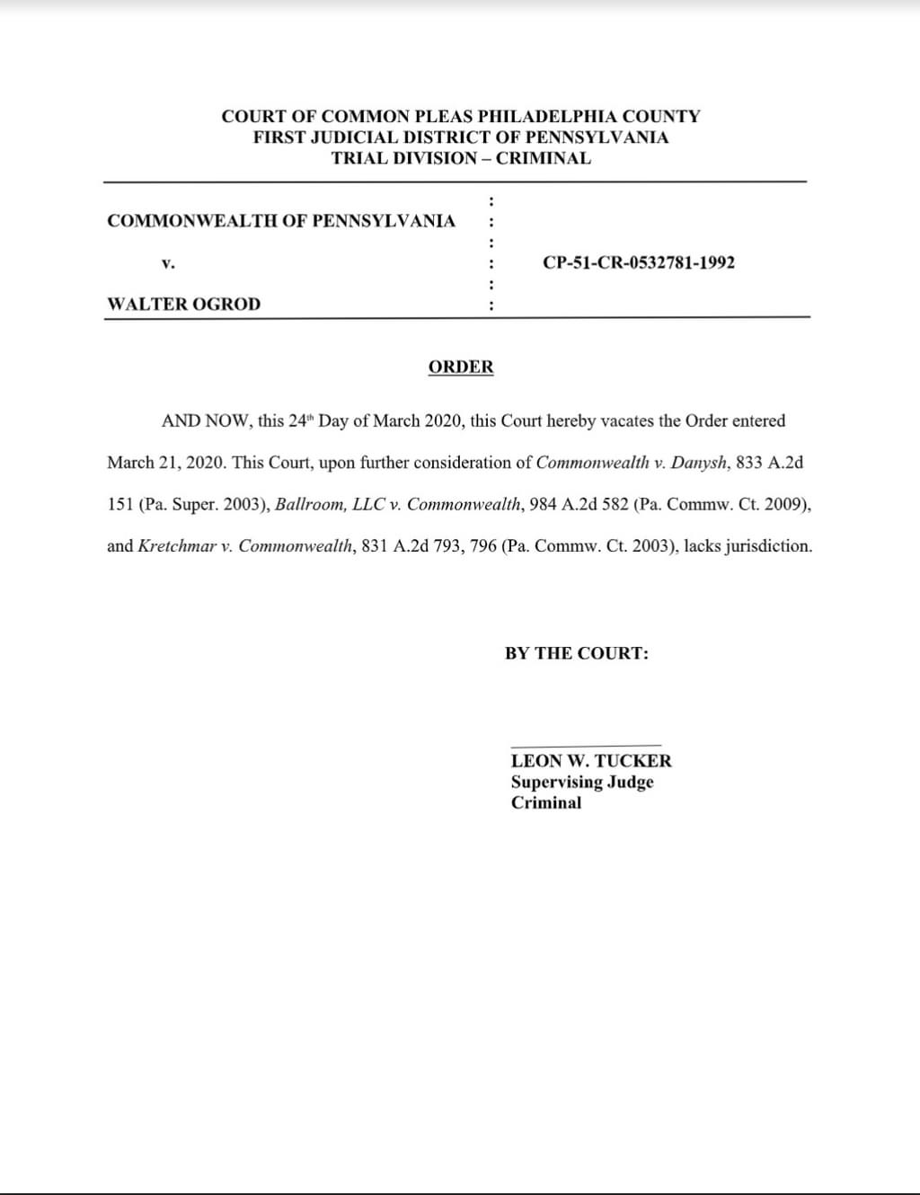 News Brief — Philadelphia Court Vacates Order for Medical Treatment of 'Likely Innocent' Death-Row Prisoner With COVID-19 Symptoms