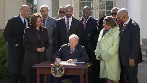 More Than a Century After it Was First Proposed, President Biden Signs Historic Law Making Lynching a Federal Crime