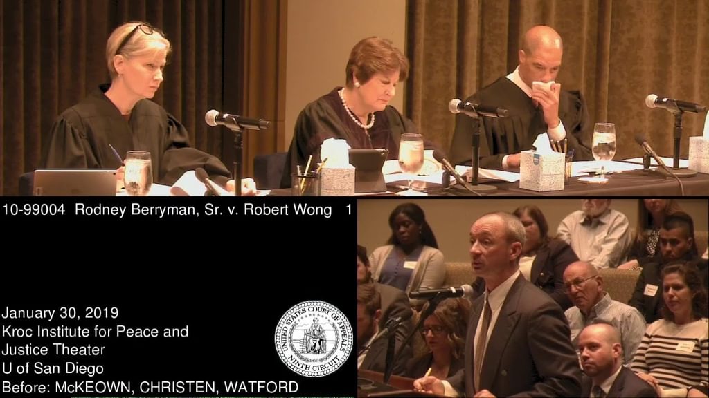 News Brief — Federal Appeals Court Upholds Conviction and Death Sentence for California Death-Row Prisoner Rodney Berryman, Sr.